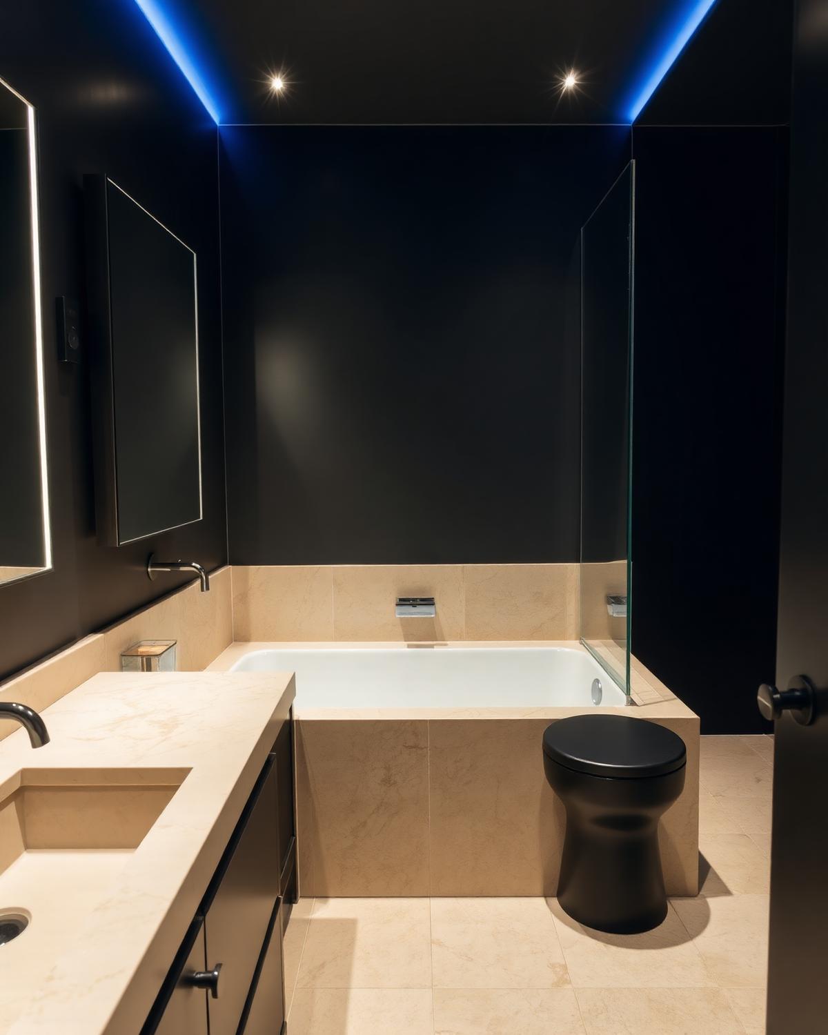 Salle de bain contemporaine